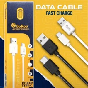 SOROO DT- RED TYPE C FAST DATA CABLE