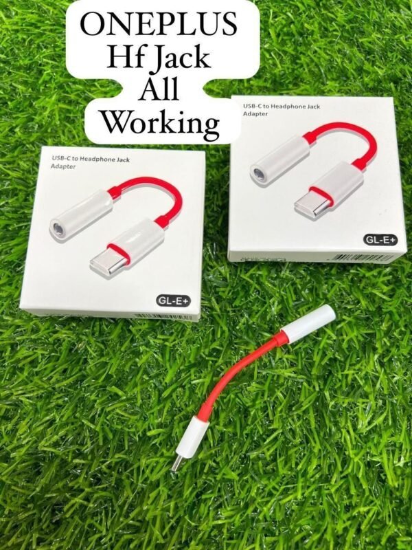 ONEPLUS TYPE C HEADPHONE JECK ALL WORKING