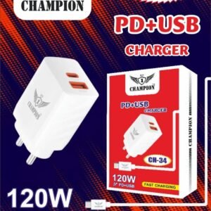CHAMPION CH 34 PD+USB 120W CHARGER