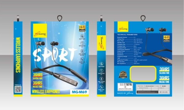 MG Master M 69 WIRELESS NECKBAND 36HRS MUSIC TIME