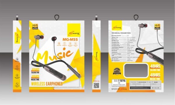 MG MASTER MG55  WIRELESS NECKBAND 48HRS MUSIC TIME