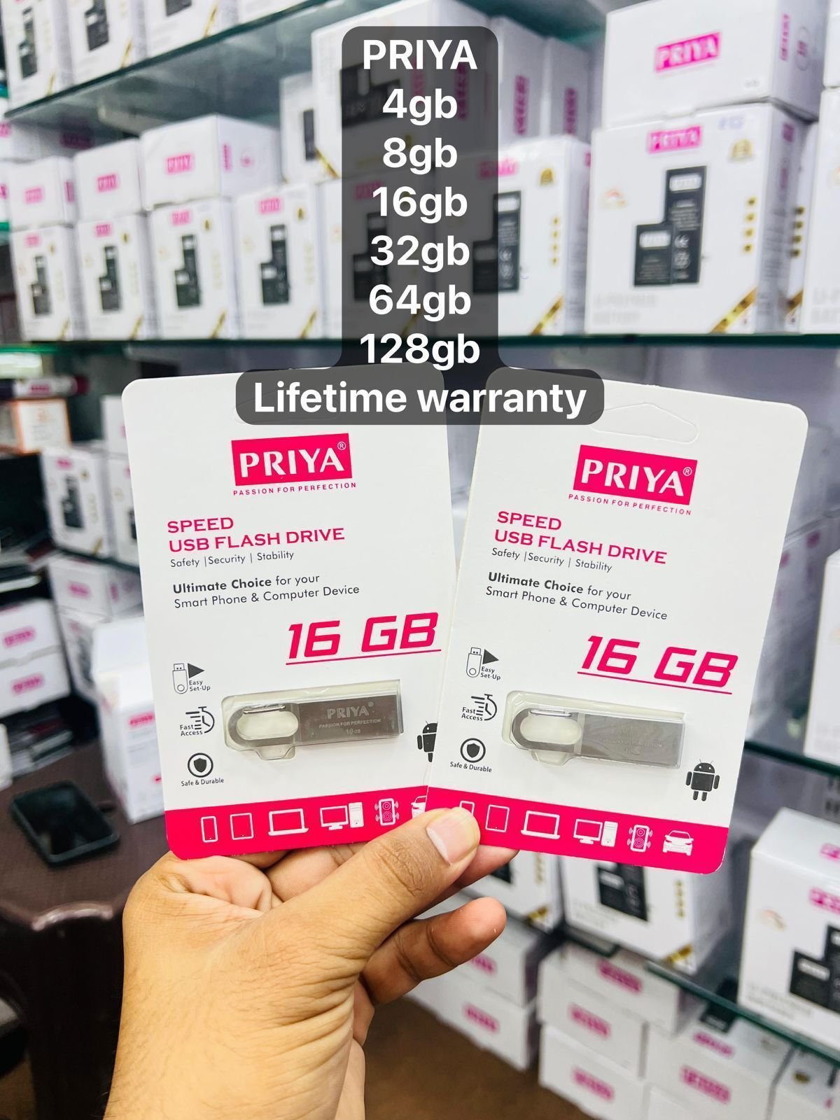 PRIYA 64GB PENDRIVE WITH WARRANTY