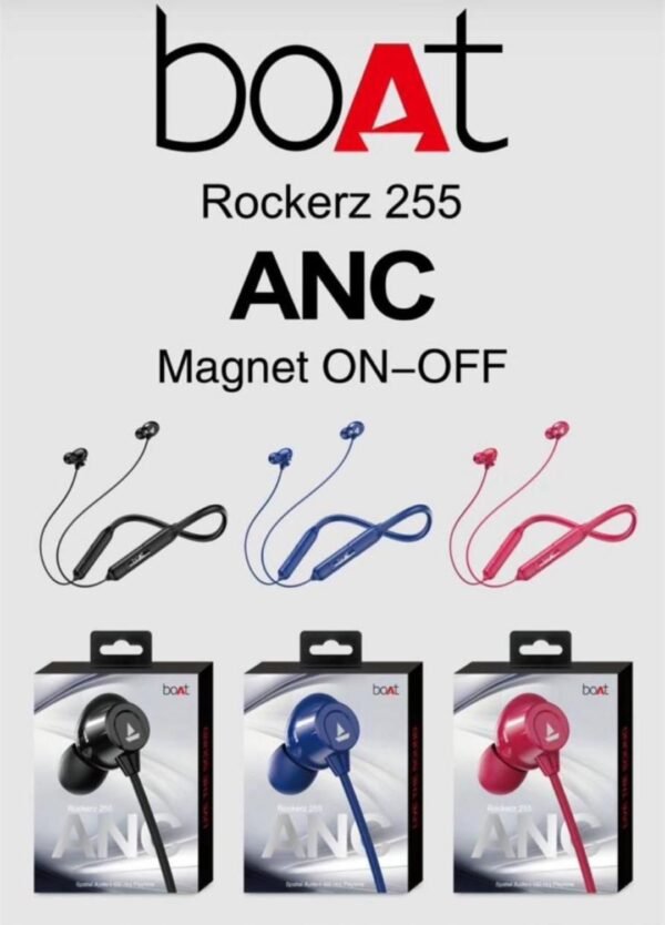 BoAt Rockers 255 anc wireless bluetooth