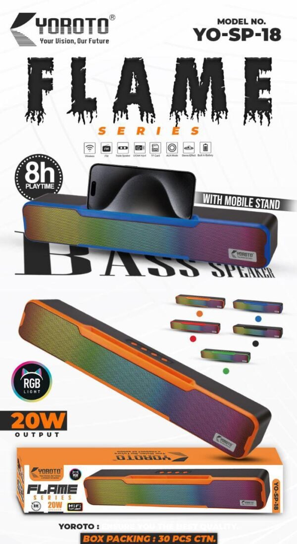 YOROTO SP 018 FLAM SOUND BAR