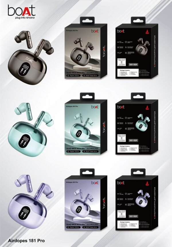 boat airdopes  181 pro earbuds best quality