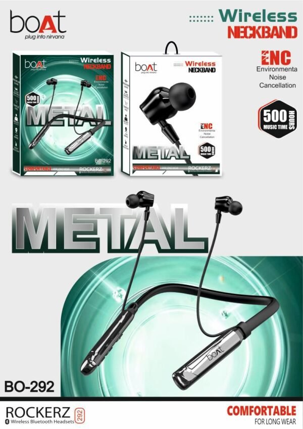 BOAT ROCKERZ 292 WIRELESS NECKBAND