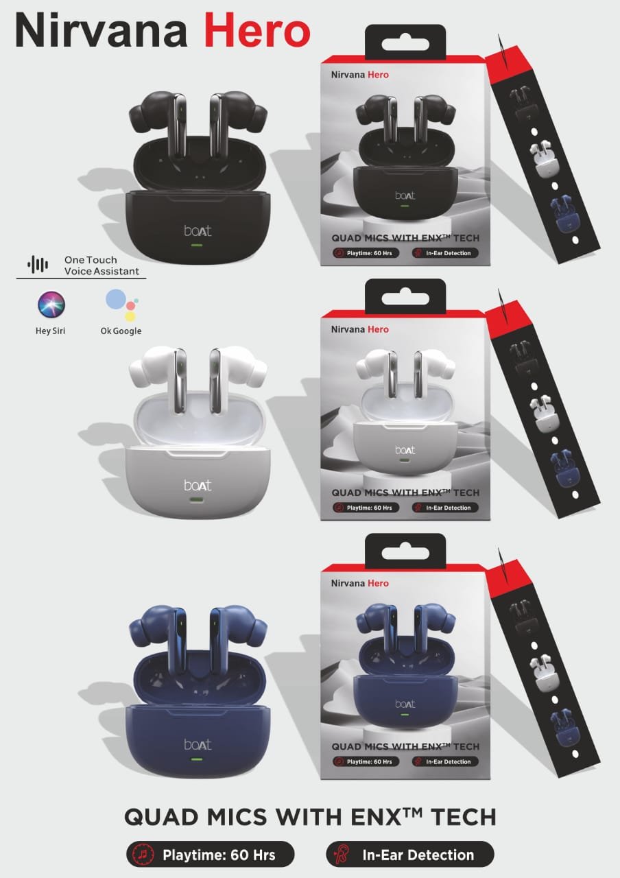 BOAT NIRVANA HERO EARBUDS