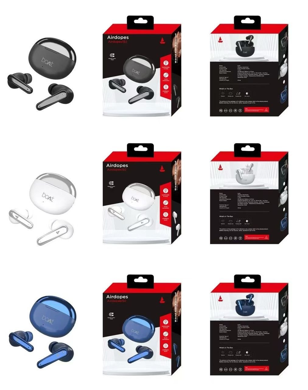 AIRDOPES 192 EARBUDS BEST QUALITY