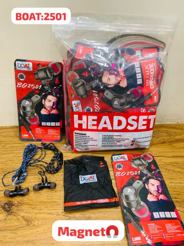 BOAT 2501  MEGNET EARPHONE