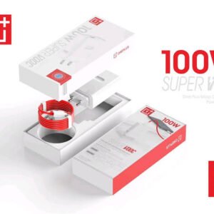 ONEPLUS 100W SUPER VOOC CHARGER (USB TO TYPE C CABLE 6.5A)