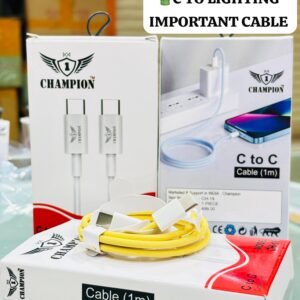 CHAMPION C TO LIGHTINHG PD CABLE  WITH WARRANTY