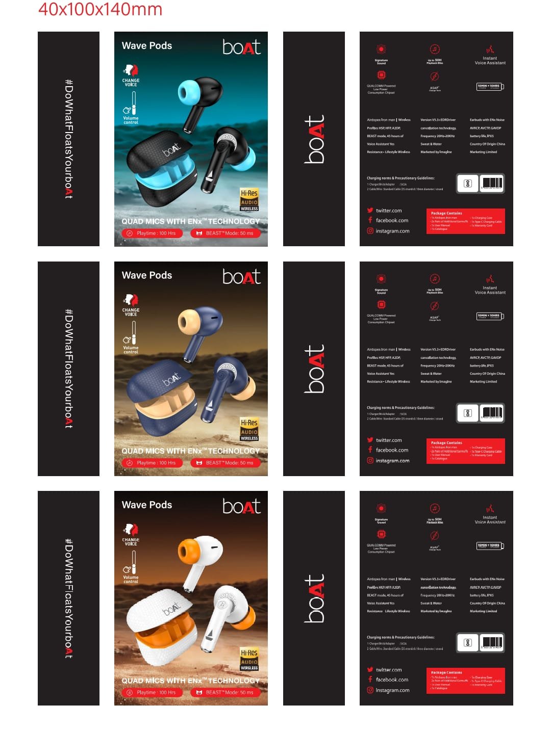 WAVWE PODS BOAT JBL ONEPLUS BEST QUALITY