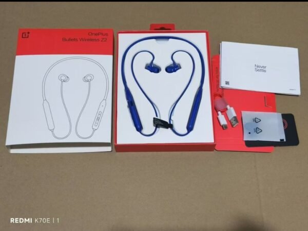 OnePlus bullets z2 💯% original neckband care warranty