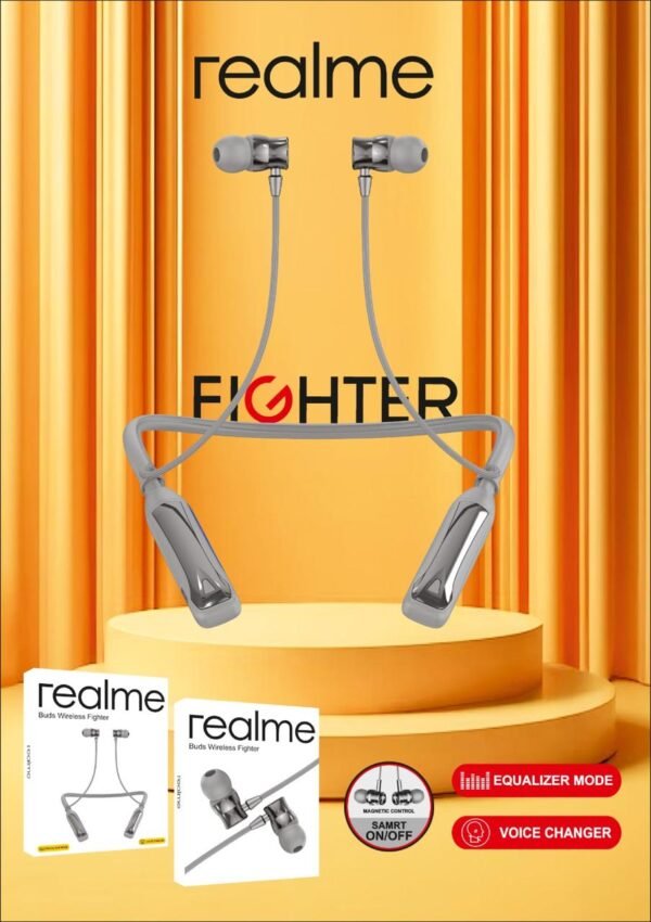 REALME FIGHTER MEGNETIC WIRELESS NECKBAND