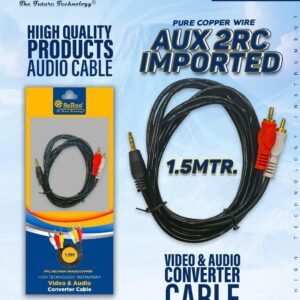 SOROO AUX2RC VIDEO AUDIO CONVETER CABLE