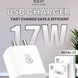 koat 17 W USB UDAPTER  FASR CHARGING DOG WITH WARRANTY