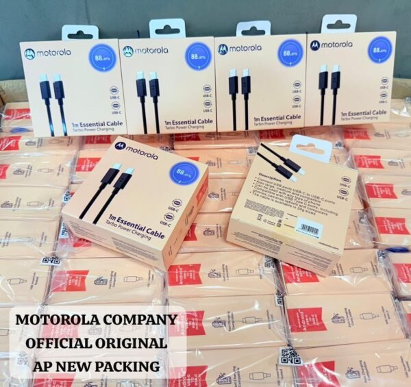 motorola usb c to c 1m essential cable  oringanal