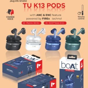 BOAT TU K13 PODS  VOICE CHANGE EARBUDS