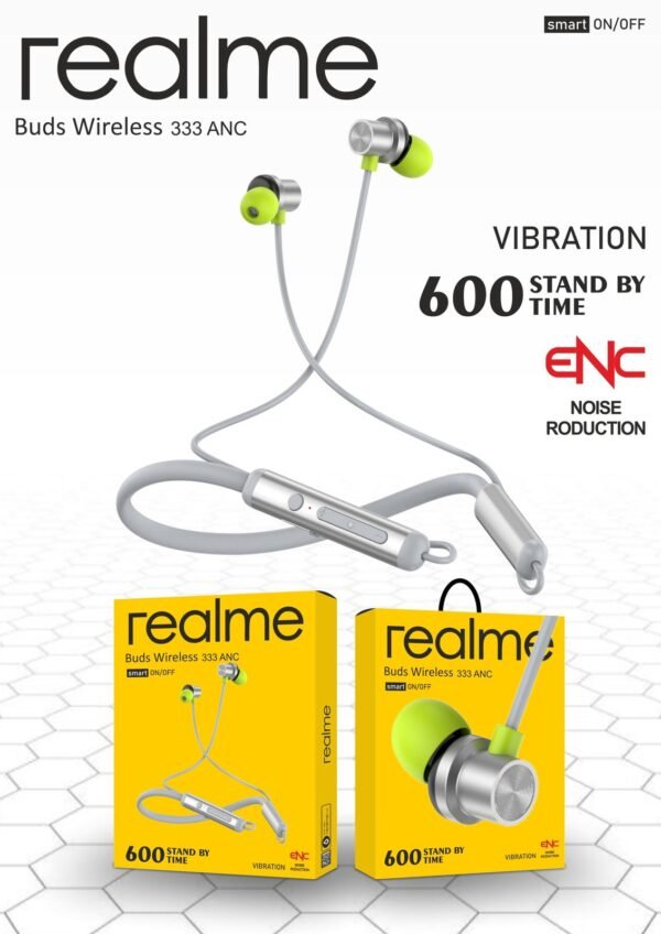 REALMW BUDS WIRELESS 333 ANC NECKBAND