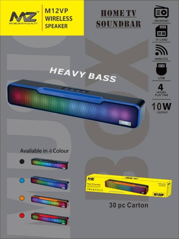 MZ M12VP WIRELESS SPEAKER