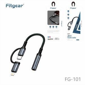 FITGEAR  FG101 2IN 1 AUDIO CABLE