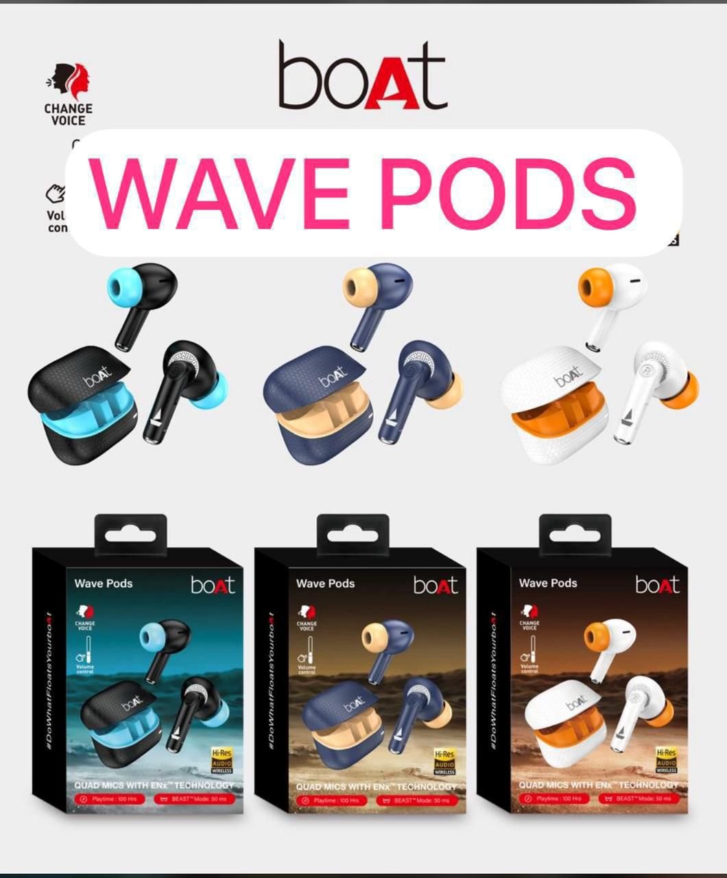 boat wave pods tws earbuds