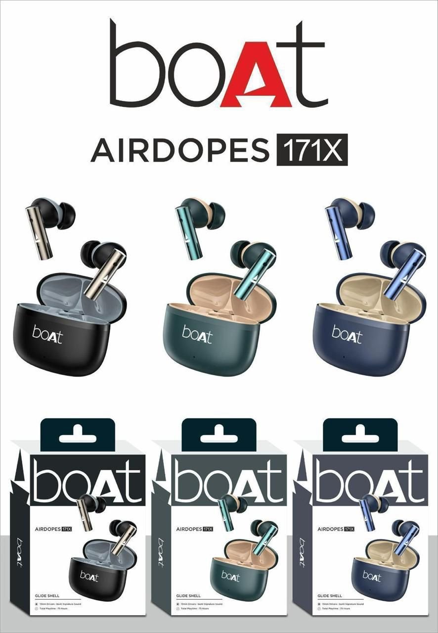 BOAT AIRDOPES 171X BEST QUALITY EARBUDS