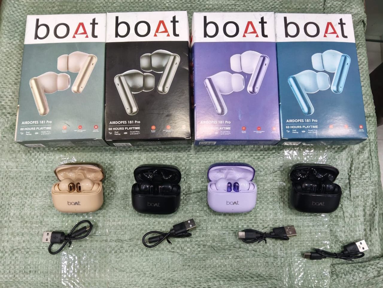 BOAT AIRDOPES 181 PRO BEST QUALITY EARBUDS