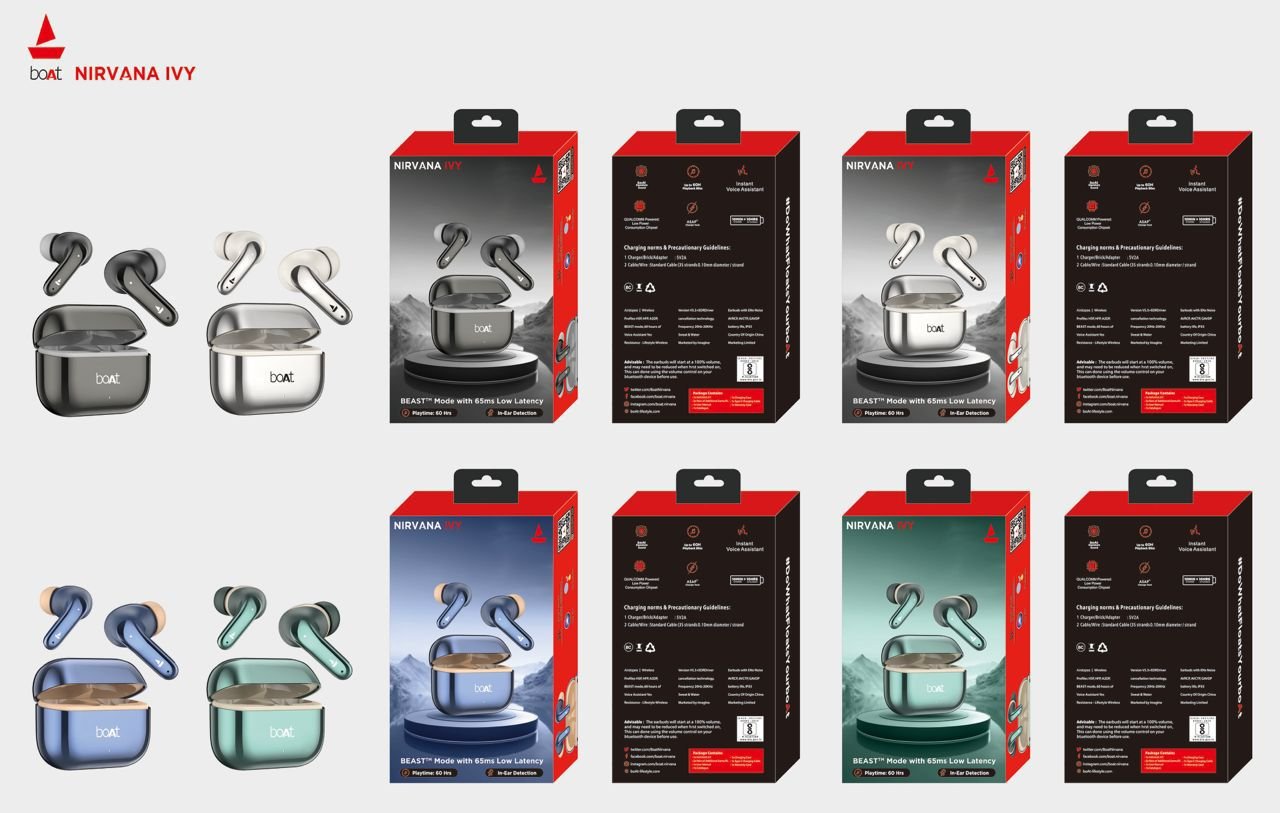 BOAT NIRVANA IVY TWS EARBUDS BEST QUALITY
