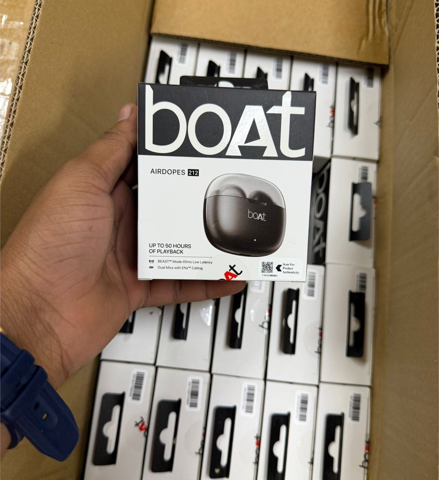 BOAT AIRDOPES 212 TWS ORIGNAL EARBUDS