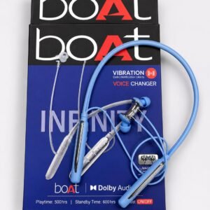 BOAT INFINITY MEGNETIC ON/OFF WIRELESS DUAL PEKING NECKBAND METAL