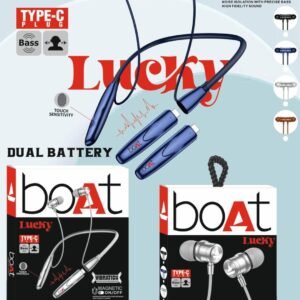 BOAT LUCKY DUAL BETTERY NECKBAND TOCH SENSAR