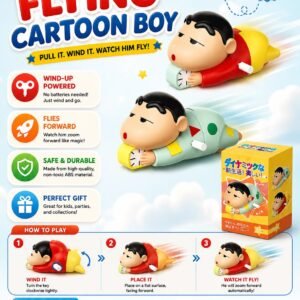 FLYING CARTOON BOY 100% FUN