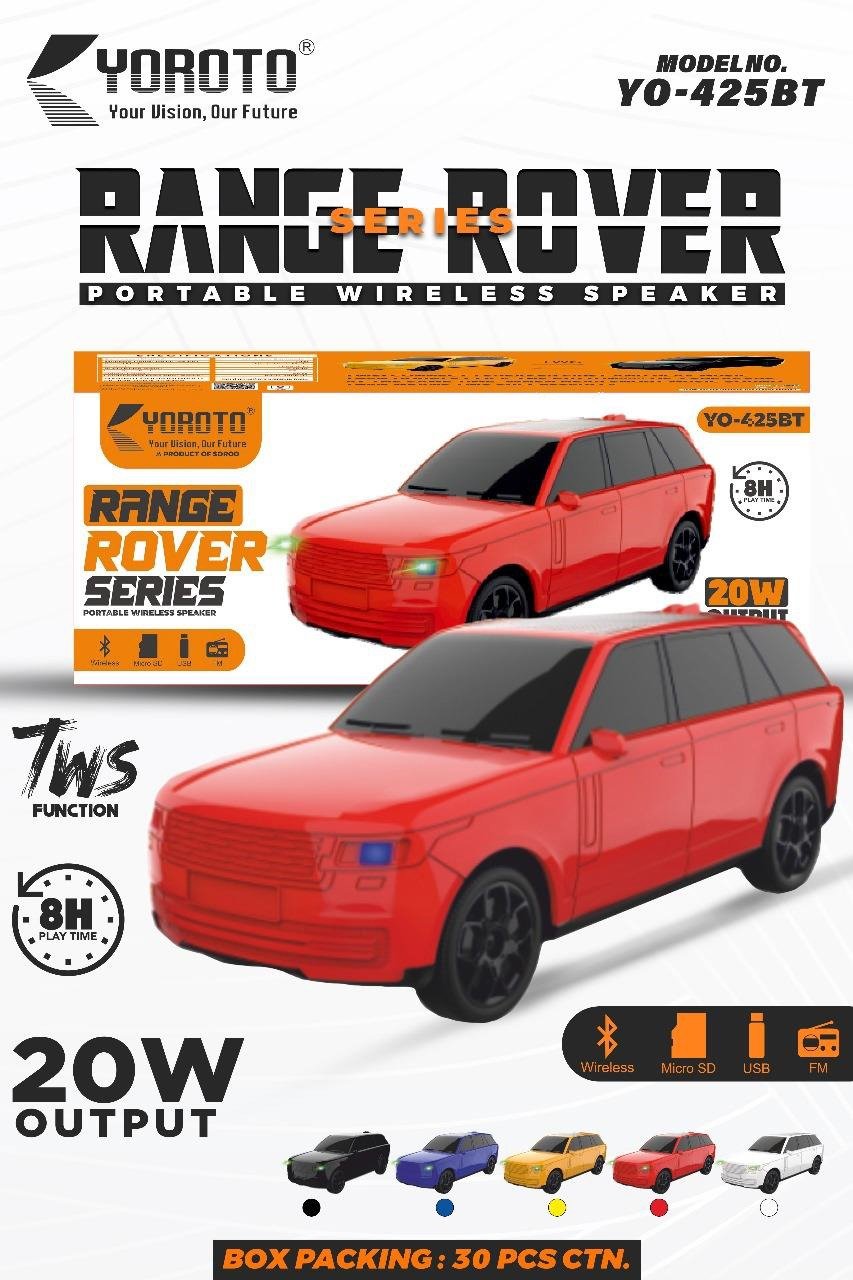 YOROTO YO 425 BT RANG ROVAR CAR SPEAKAR