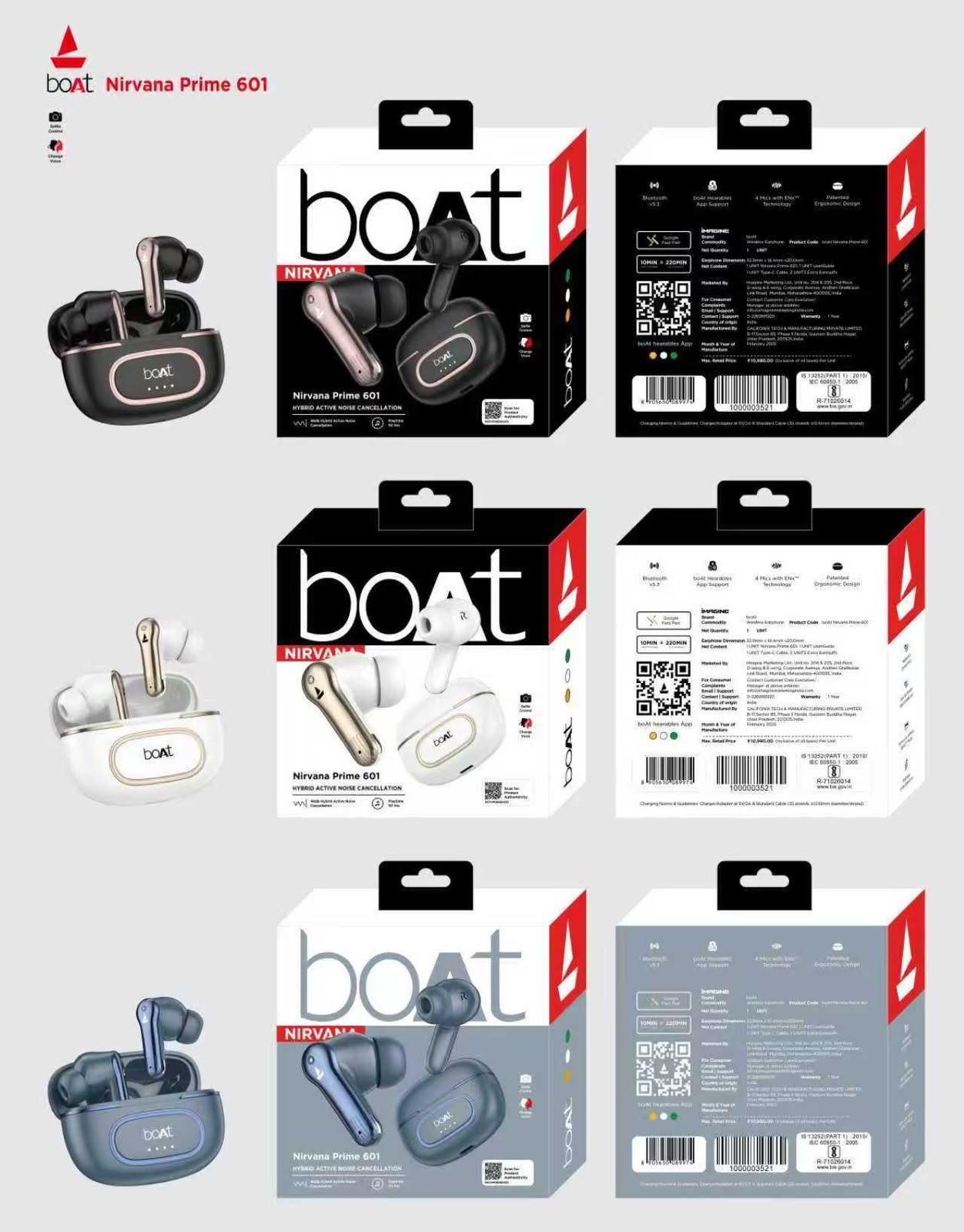 boat nirvana prime 601 tws earbuds best quality