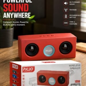 PALIO PIBS 465 POWERFUL SOUND WIRELESS SPEAKER 10W OUTPUT