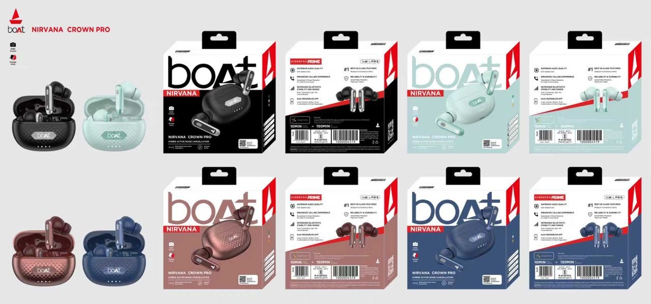 boat nirvana crown pro tws earbuds