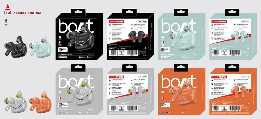boat airdopes prime 402 tws earbuds