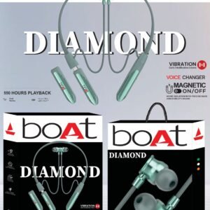 boAt Rockerz diamond dual bettery wireless neckband