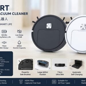 SMART ROBOT VACUUM CLEANER (SMALL SIZE)