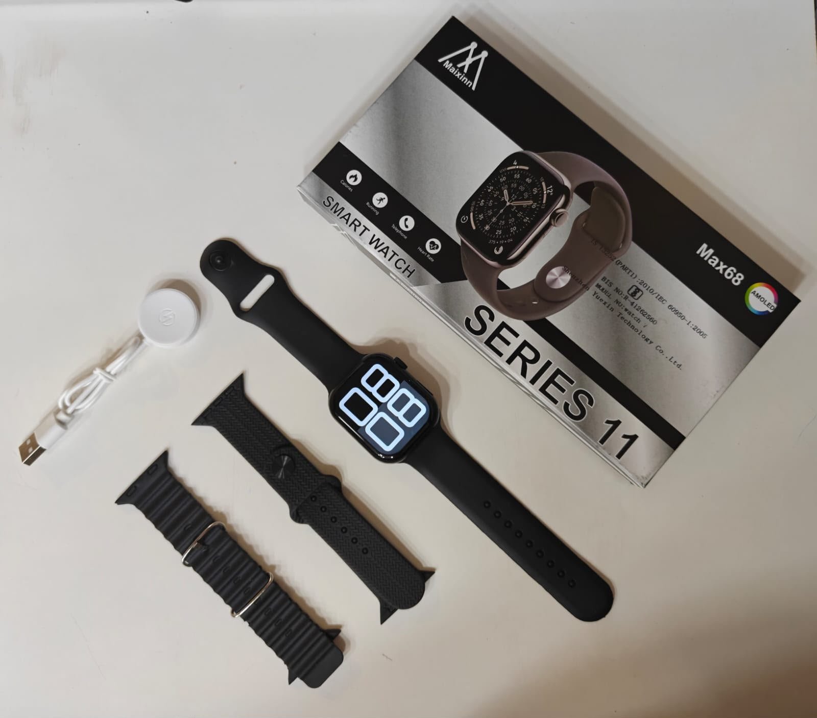 SERIES 11 3 IN 1 SMART WATCH AMOLED DISPLAY