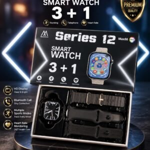 SERIES 12 3+1 WATCH AMOLED DISPLAY SMART WATCH