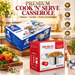 PRIMIUM COOK N SARVE CASSEROLE